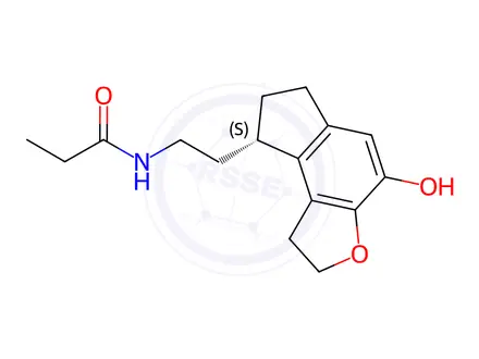 Chemical structure of 4-Hydroxy Ramelteon