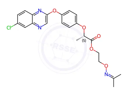 Chemical structure of Quizalofop Impurity 11