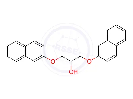 Chemical structure of Propranolol Impurity 66
