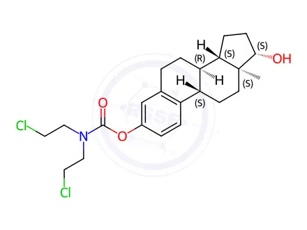 Chemical structure of Estramustine