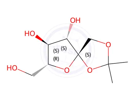 Chemical structure of Topiramate Impurity 80