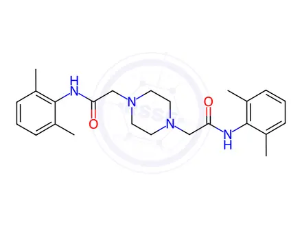 Chemical structure of Ranolazine USP Related Compound D