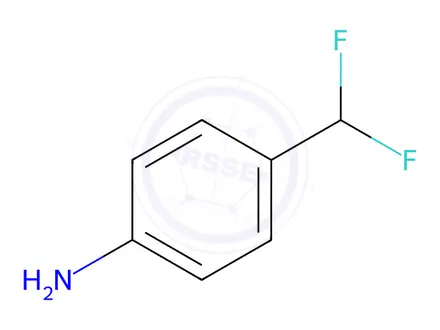 Chemical structure of 4-(Difluoromethyl)-aniline