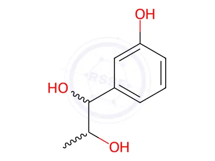 Chemical structure of 1-(3-Hydroxyphenyl)-1,2-propanediol