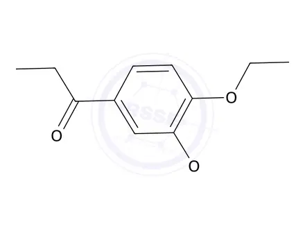 Chemical structure of 1-(4-Ethoxy-3-methoxyphenyl)propan-1-one