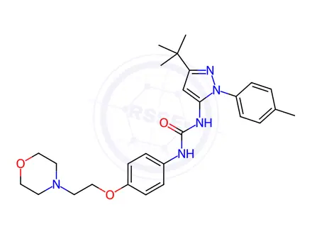 Chemical structure of Doramapimod Impurity 55