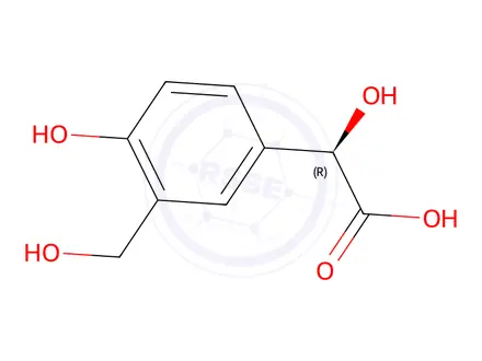 Chemical structure of R-Salbutamol Glyoxal Impurity