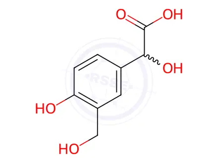 Chemical structure of Albuterol Glyoxal
