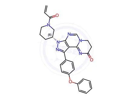 Chemical structure of Ibrutinib Impurity 331