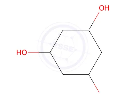 Chemical structure of TRANS-1,3,5-TRIHYDROXYCYCLOHEXANE