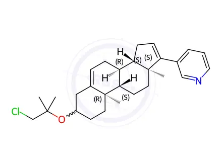 Chemical structure of Abiraterone Acetate Impurity 40