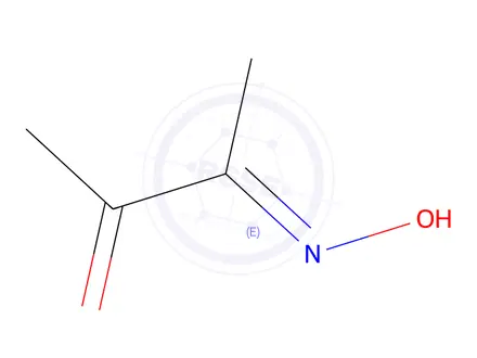 Chemical structure of (2Z)-2,3-Butanedione 2-oxime