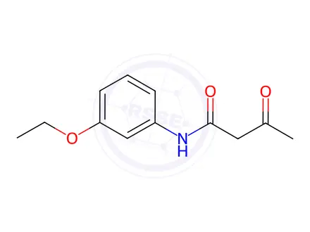 Chemical structure of N-(3-ethoxyphenyl)-3-oxobutanamide