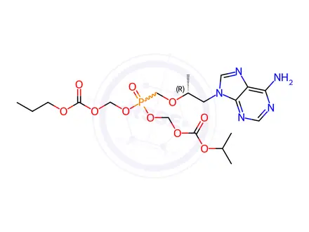 Chemical structure of Tenofovir Impurity 11 Monomer