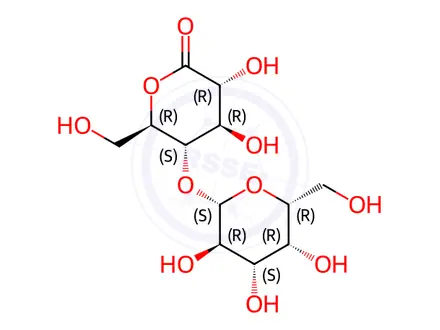 Chemical structure of Lactose Impurity 38
