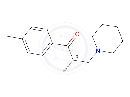 Chemical structure of S Tolperisone