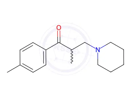 Chemical structure of Tolperisone