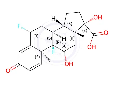 Chemical structure of Difluprednate Impurity 26