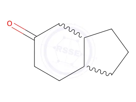 Chemical structure of Octahydro-5H-inden-5-one