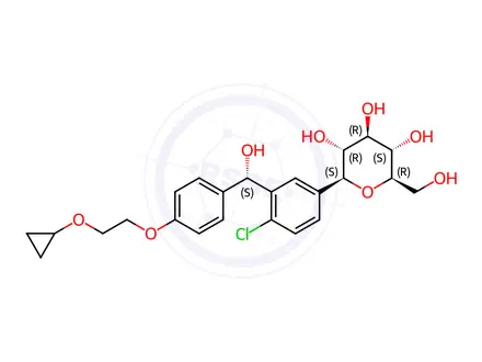 Chemical structure of Bexagliflozin Impurity 15