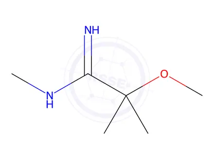 Chemical structure of 2-Methoxy-n,2-dimethylpropanimidamide