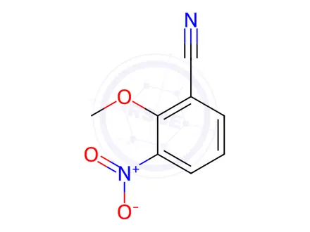 Chemical structure of 2-Methoxy-3-nitrobenzonitrile