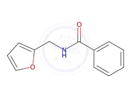 Chemical structure of N-(furan-2-ylmethyl)benzamide