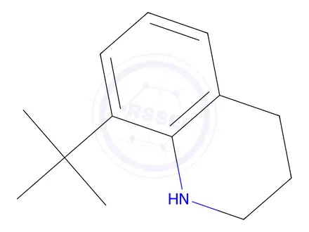 Chemical structure of 8-(tert-Butyl)-1,2,3,4-tetrahydroquinoline