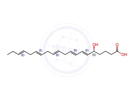 Chemical structure of 5(S)-HEPE