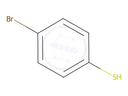 Chemical structure of 4-Bromothiophenol