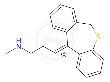 Chemical structure of Northiadene