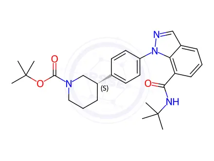 Chemical structure of Niraparib Impurity 83