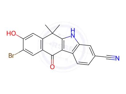 Chemical structure of Alectinib Impurity 4