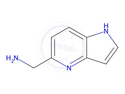 Chemical structure of (1H-PYRROLO[3,2-B]PYRIDIN-5-YL)METHANAMINE DIHYDROCHLORIDE