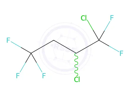 Chemical structure of 1,2-Dichloro-2H,3H,3H-perfluorobutane