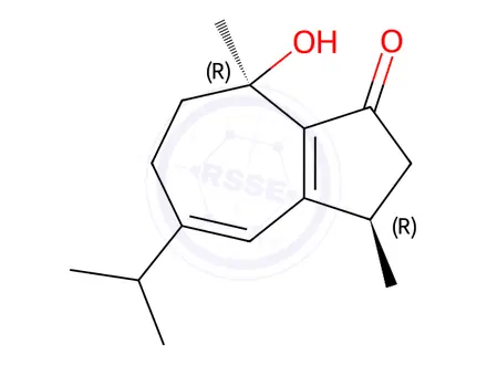 Chemical structure of Nardoguaianone J