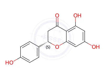 Chemical structure of Naringenin