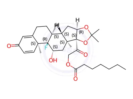 Chemical structure of Cicortonide Impurity 65
