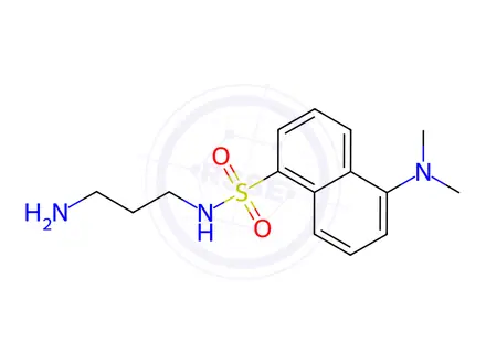 Chemical structure of N-Dansyl 1,3-diaminopropane, 98%
