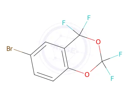 Chemical structure of 6-Bromo-2,2,4,4-tetrafluoro-4H-benzo[d][1,3]dioxine