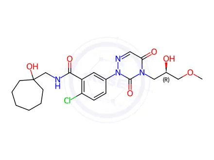 Chemical structure of CE-224535