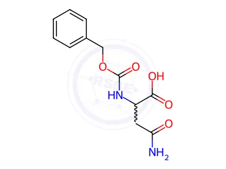 Chemical structure of N∼2∼-[(Benzyloxy)carbonyl]asparagine