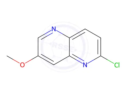 Chemical structure of 2-Chloro-7-methoxy-1,5-naphthyridine