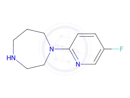 Chemical structure of 1-(5-Fluoropyridin-2-yl)-1,4-diazepane