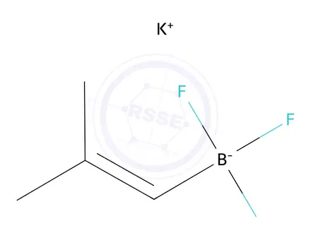 Chemical structure of Potassium 2-methyl-1-propenyltrifluoroborate