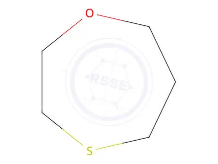Chemical structure of Tetrahydro-5H-1,4-oxathiepin