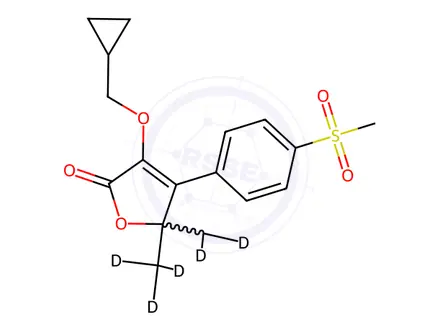 Chemical structure of Firocoxib-D6