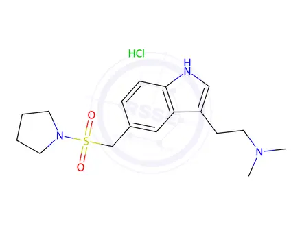 Chemical structure of Almotriptan HCl