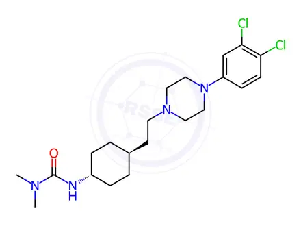 Chemical structure of Cariprazine Hydrochloride Impurity 89