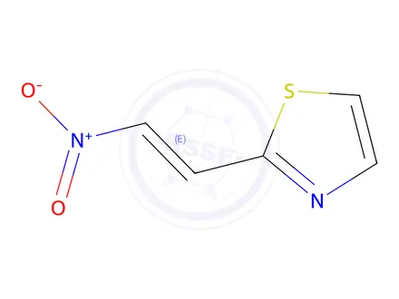Chemical structure of (E)-2-(2-Nitrovinyl)thiazole